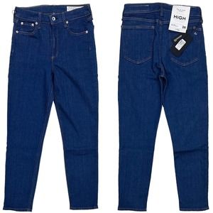 Rag & Bone New York Women's Nina High Rise Ankle Cigarette Slim Jeans